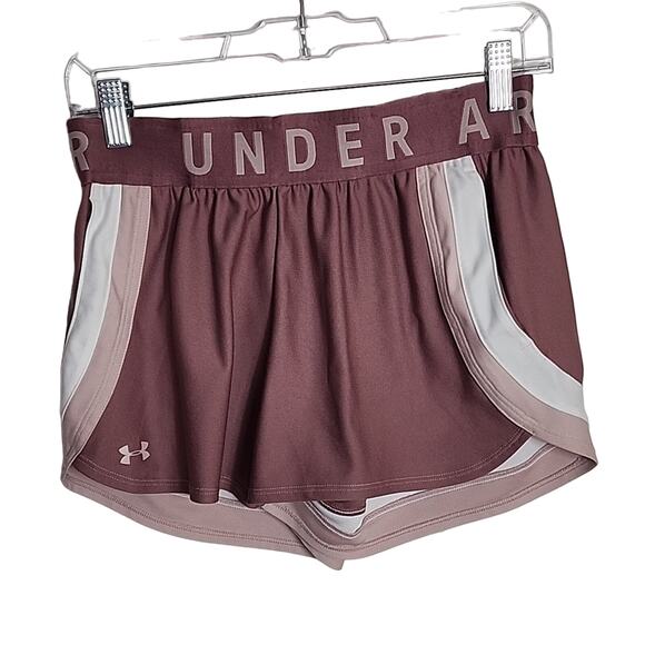 Under Armour Pink/Rose Active Shorts, Loose Fit, Size Small - Picture 1 of 6